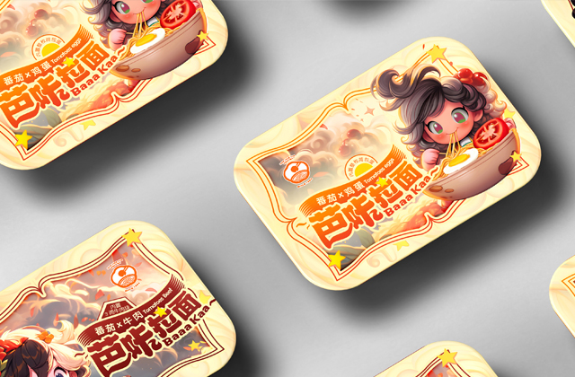 芭咔拉面 | 食品包裝設(shè)計